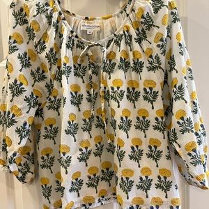 Emerson fry XS NWOT India collection blouse